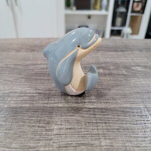 Vintage Artesania Riconada Signed Dolphin Figurine
